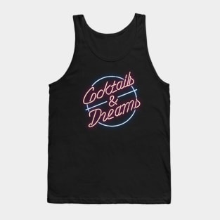 Cocktails & Dreams - vintage logo Tank Top